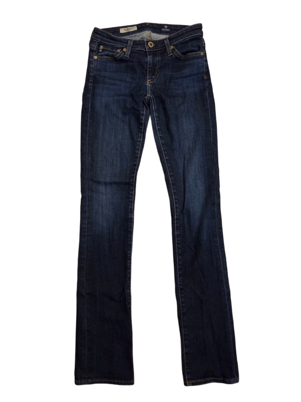 Ag Adriano Goldschmied Dark Blue Slim Boot Leg Jeans